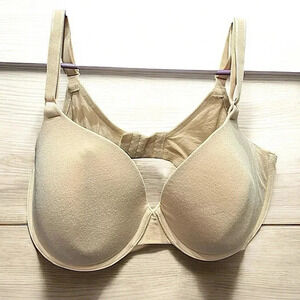 Beige Fruit of the loom bra XL